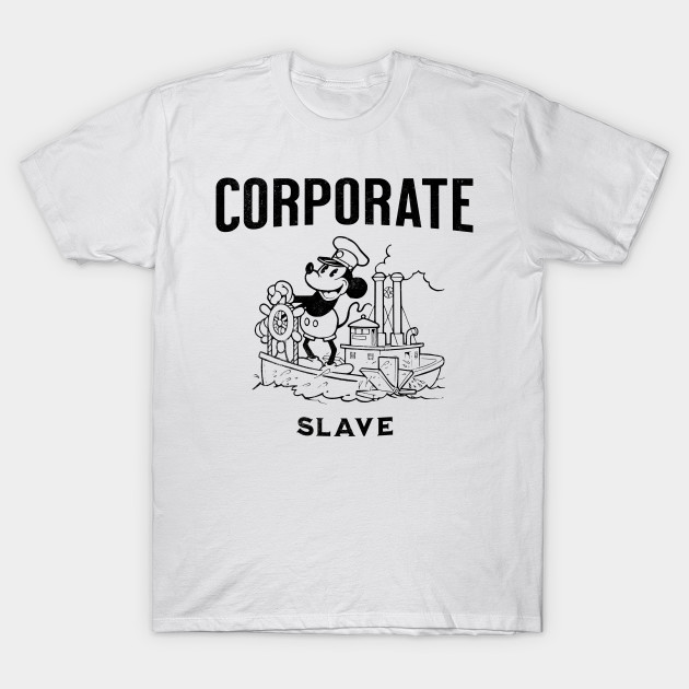 Steamboat Willie Corporate Slave by MEWRCH